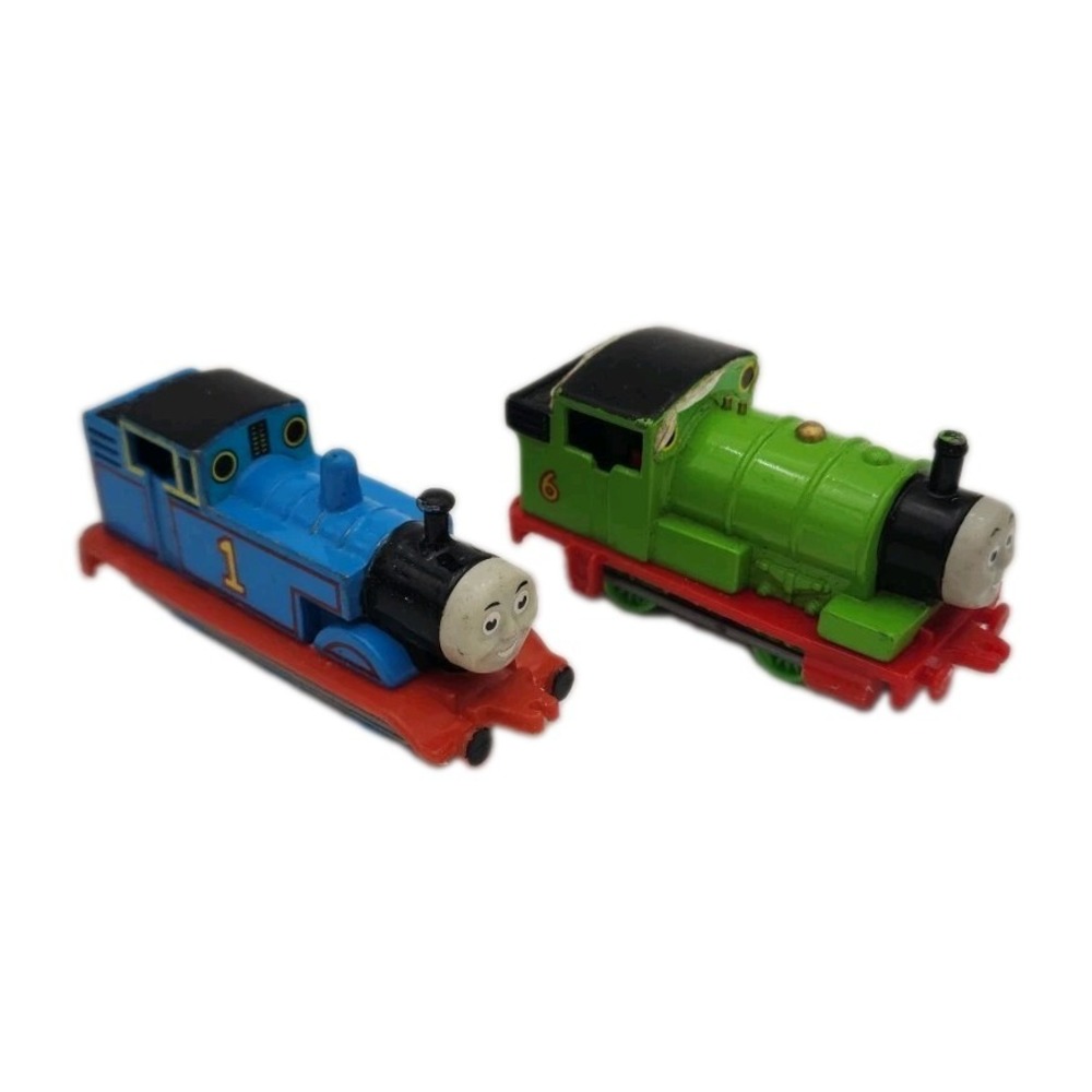 Vintage The ERTL Co. PERCY & THOMAS Diecast Metal Trains